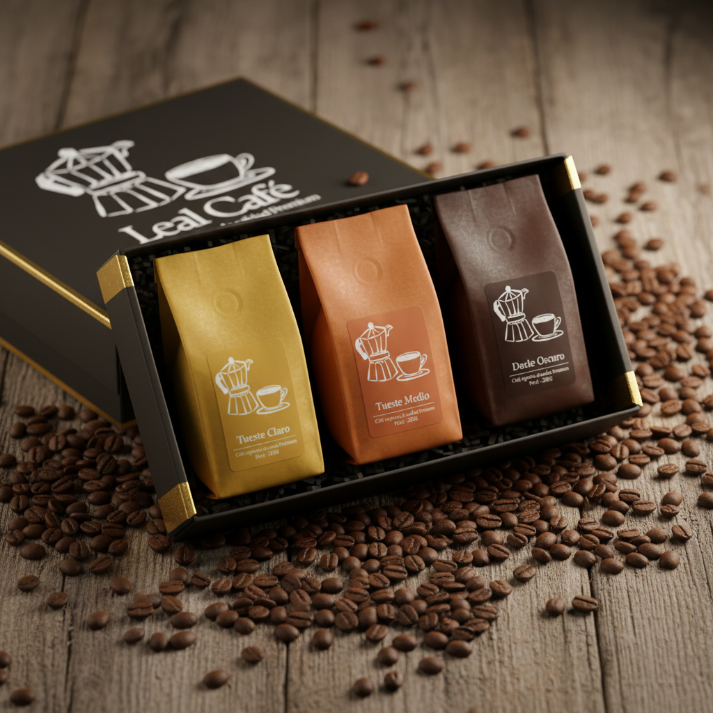 Pack de Tuestes Set - Leal Café